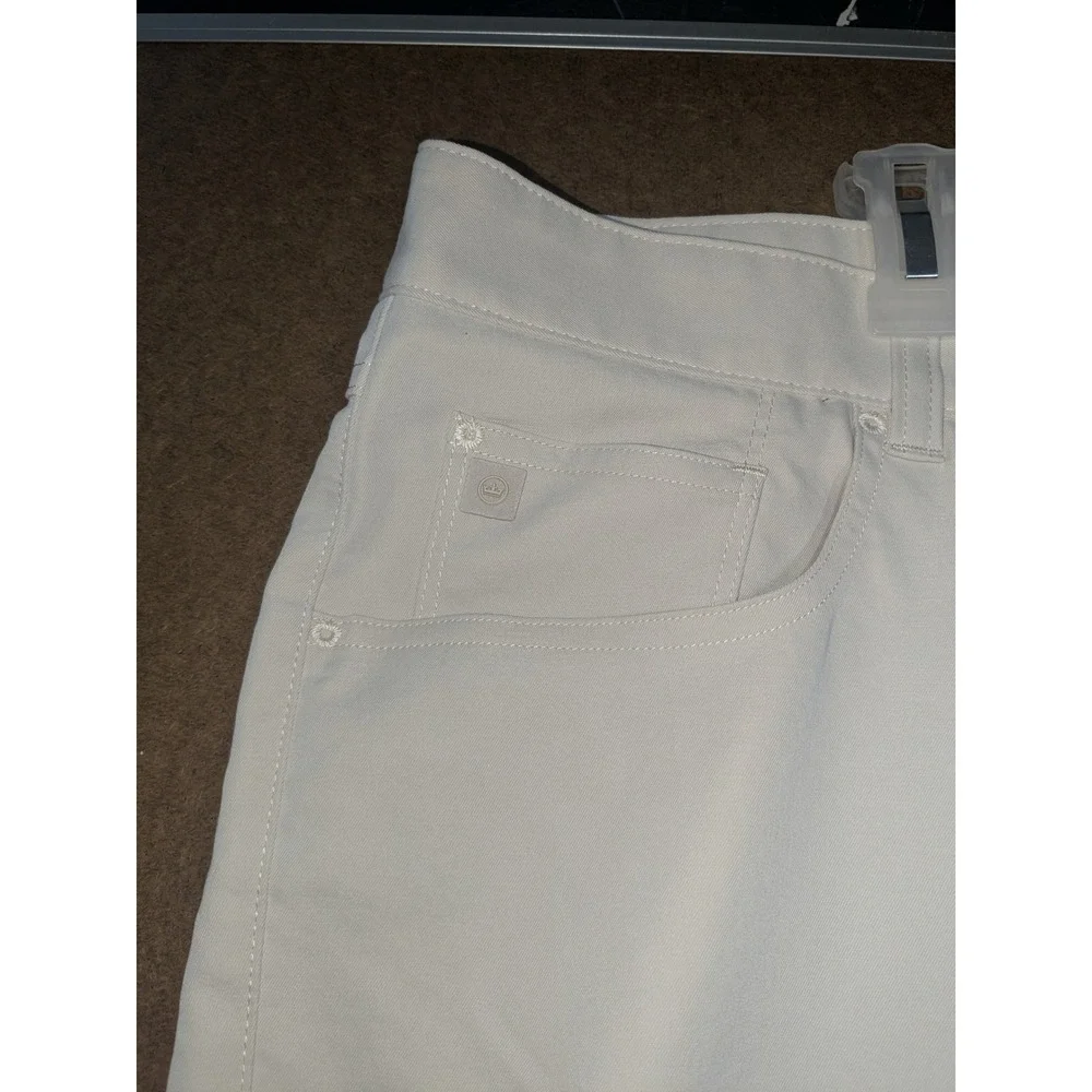 Peter Millar EB66 Performance Five-Pocket Pants Mens 44x32 Stone ME0EB66FB
